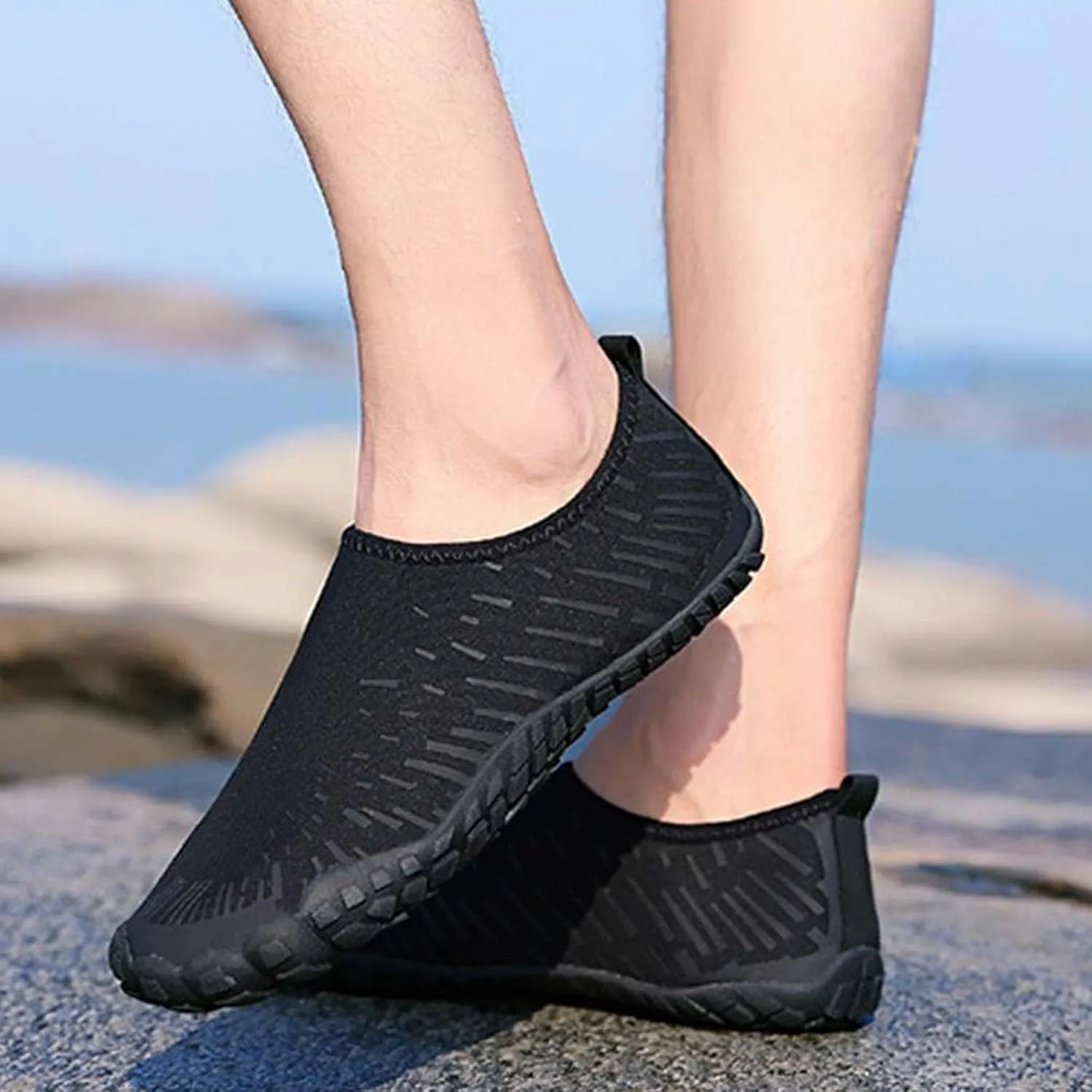 Water Shoes for Swimming Beach Pool Barefoot Quick Dry Aqua Socks Women Men Outdoor Sports Hiking Surf Yoga Exercise Lightweight Shoes