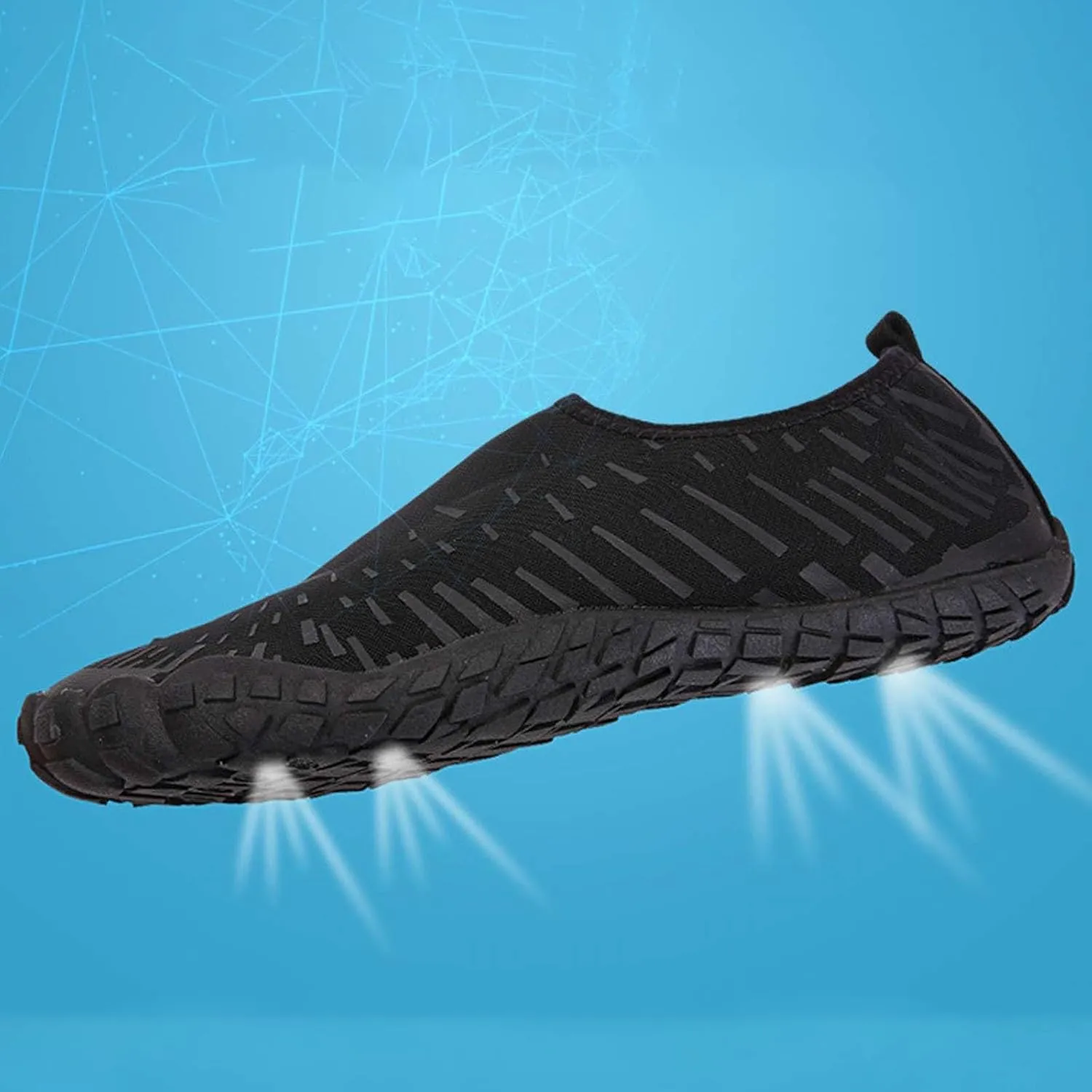 Water Shoes for Swimming Beach Pool Barefoot Quick Dry Aqua Socks Women Men Outdoor Sports Hiking Surf Yoga Exercise Lightweight Shoes
